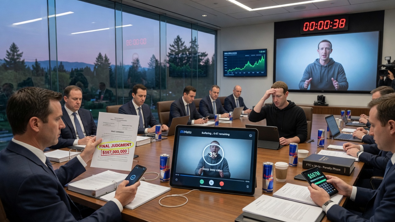 META ORDERED TO PAY $567 MILLION, WHICH IT WILL EARN BACK BEFORE THE APOLOGY VIDEO FINISHES BUFFERING