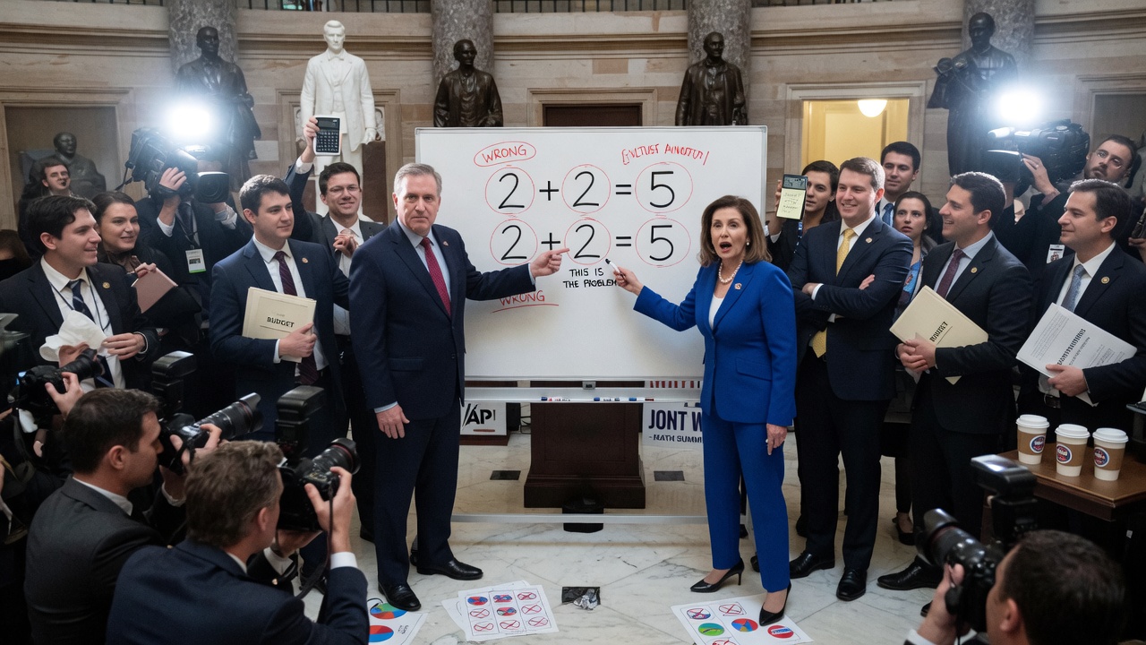 NATION ACHIEVES RARE BIPARTISAN UNITY OVER BAD MATH