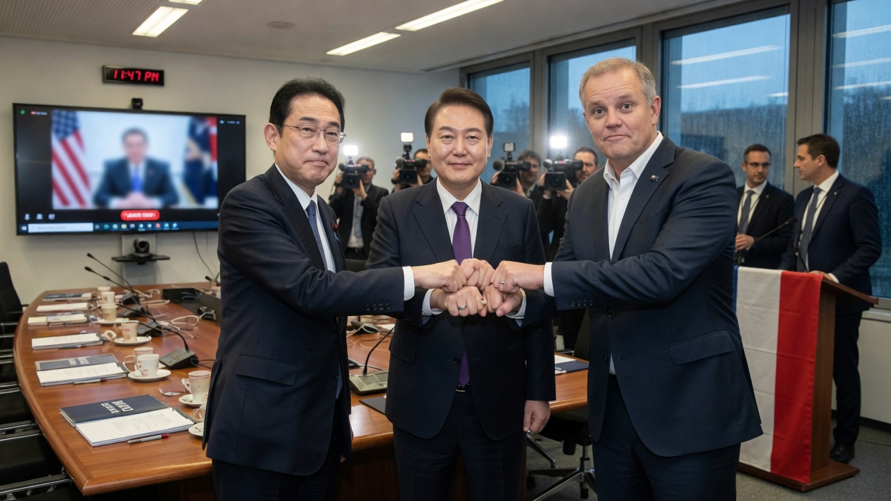 THREE NATIONS PINKY-SWEAR TO DEFEND EACH OTHER SO AMERICA CAN FINALLY LEAVE THE GROUP CHAT